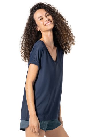 Cooling Pajama Short Sleeve Shirt