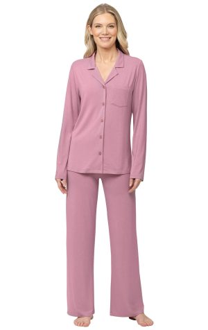 Consciously Cozy Button-Front Pajamas