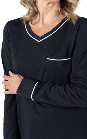 Solid Jersey Pullover Pajamas