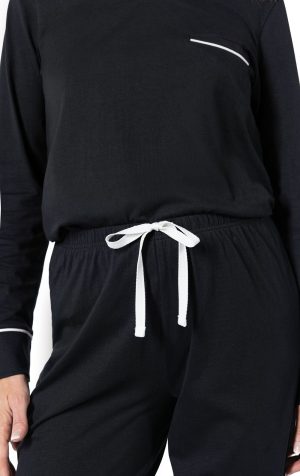 Solid Jersey Pullover Pajamas