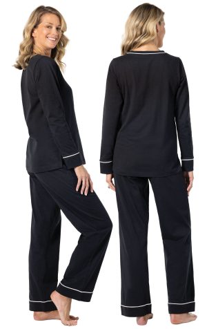 Solid Jersey Pullover Pajamas