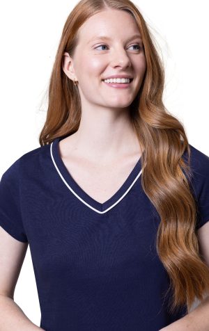 Solid Jersey Short Sleeve Pajamas