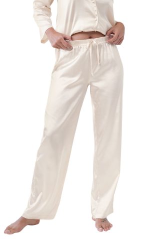 Smooth Seduction Satin Button-Front Pajamas