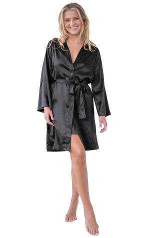 Smooth Seduction Satin Robe