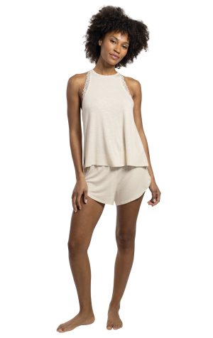 Touch of Lace Knit Tap Set