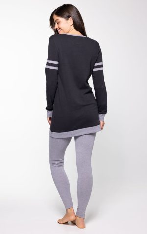 Sporty Sweatshirt Set