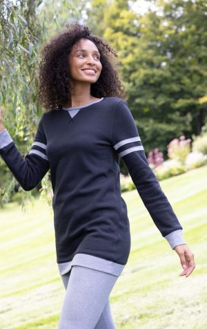Sporty Sweatshirt Set