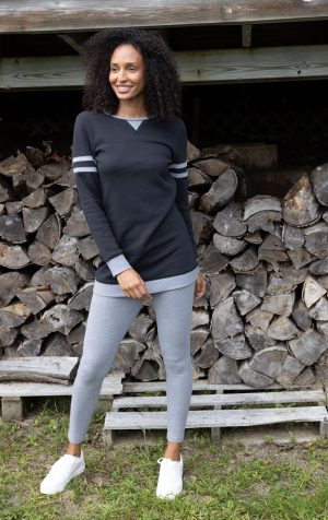 Sporty Sweatshirt Set